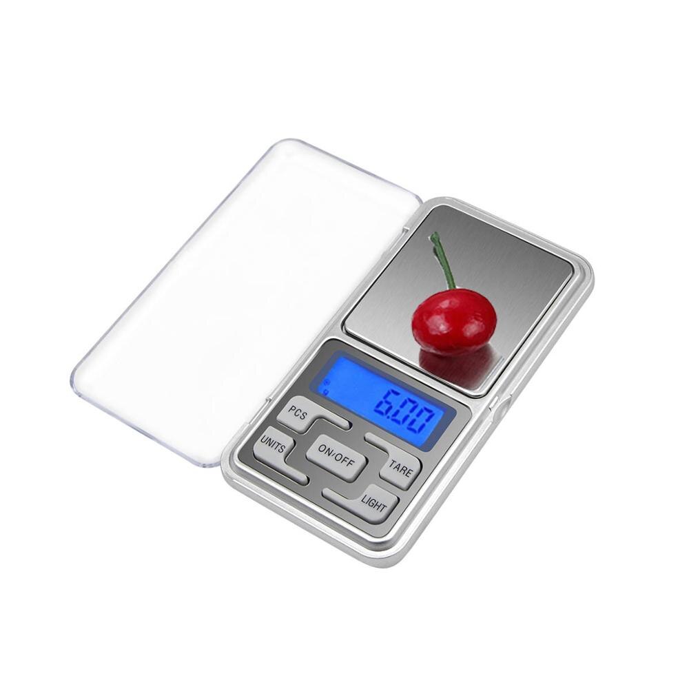 High Precision Balance Gold Jewelry Scale 0.1g 0.01gx100/200/300/500g Mini Pocket Scale Food Scales for Kitchen