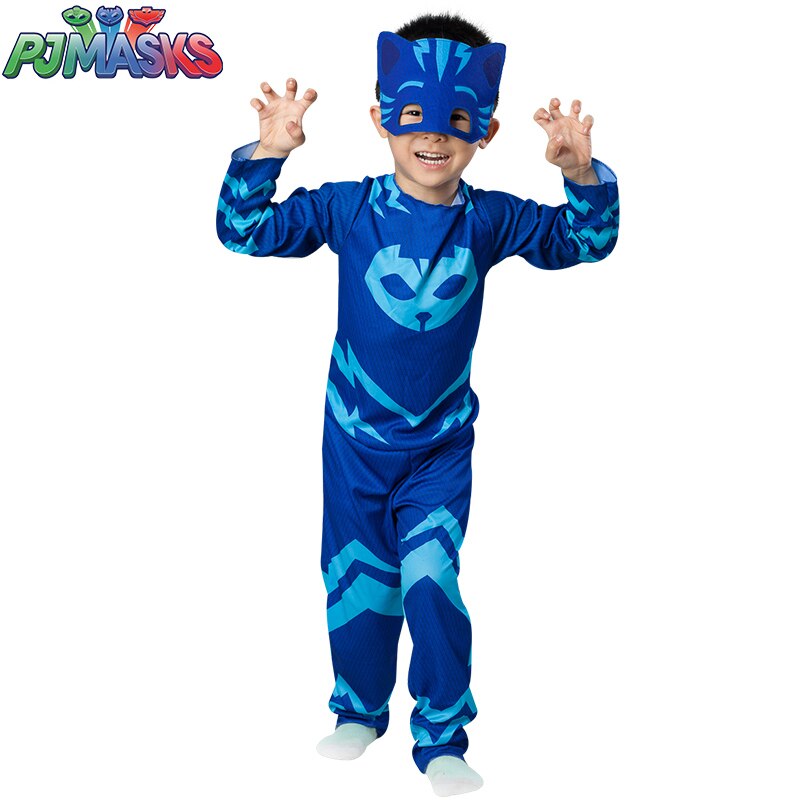 PJ masques Costume Cosplay vêtements Costume enfants jouets noël Halloween Pj masques Catboy Gekko Owlette fête d'anniversaire enfants cadeaux
