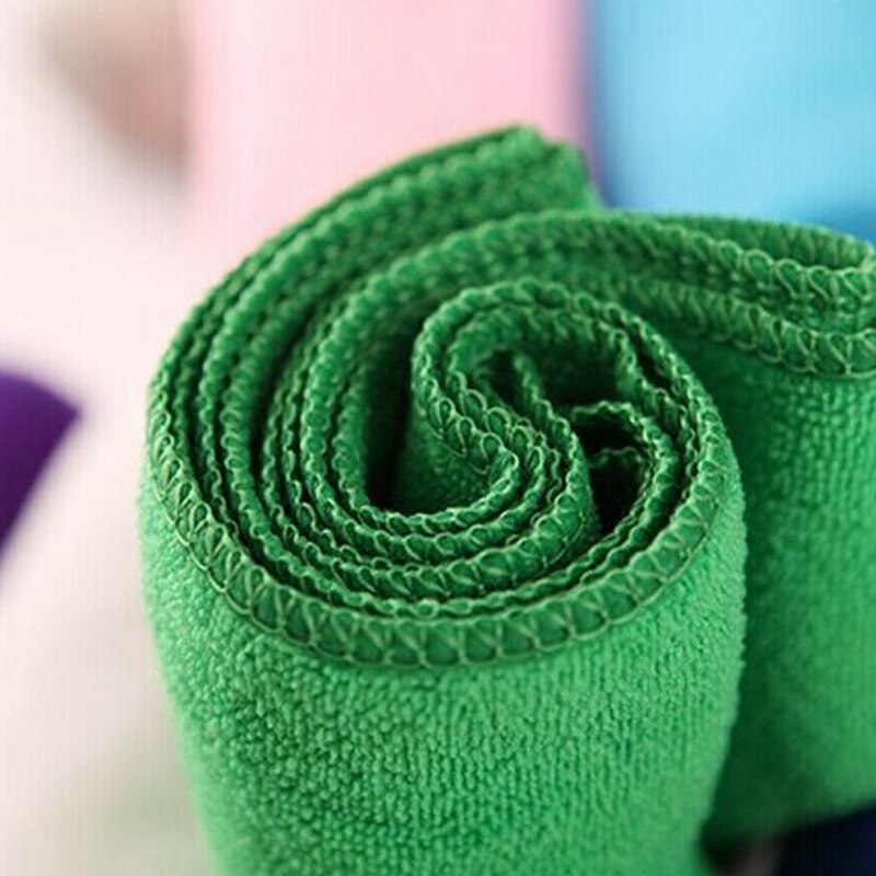 pcmos 10Pcs Car Towel Green Microfiber Washcloth Auto Car Care Cleaning Towels Soft Cloths Tool Windshield Sunshades 2019 New