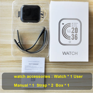 Y68 Sports Smart Watch Life Waterproof Watch Blood Pressure Heart Rate Monitor Soft Silicone 1.3 Inch Smart Bracelet Smartwatch