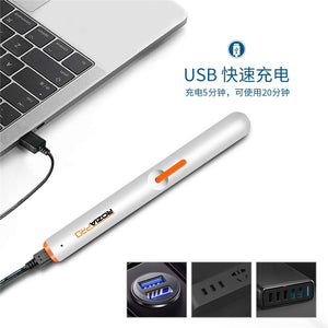Cross Border Hot Selling rozia Men's Women's Universal Ear Nose Hair Trimmer USB Rechargeable Portable Electric Nose Hair Trimme