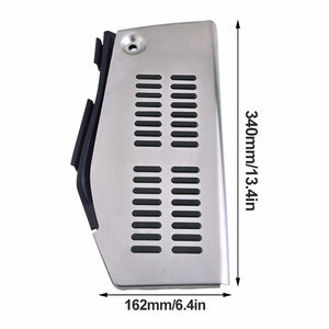 SPEEDWOW Stainless Steel Car Pad Foot Rest LHD Pedal For VW Polo Golf 4 Bora Beetle RSi GTI R32 For Audi A3 SEAT Leon 1M Toledo