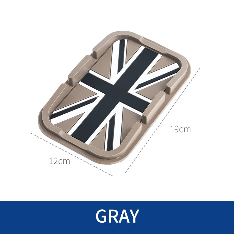 Phone Holder For BMW MINI Cooper Anti-Slip Mat Stander Universal Car accessories Mobile Phone Non-slip Pad For iPhone Samsung