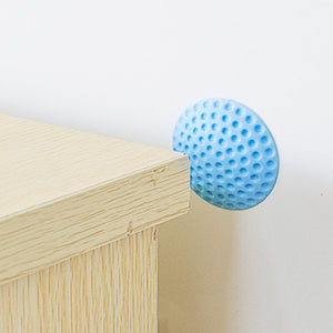 1PC tampon en caoutchouc souple coussinets de porte muet protéger le mur auto-adhésif porte bouchon tactile antichoc porte garde-boue autocollants 4 couleurs