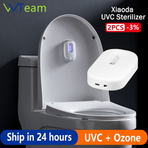 Xiaomi Xiaoda UV Sterilizing UVC+Ozone Auto Sterilization Waterproof Lamp For Household Toilet Disinfect Deodorizer Lights
