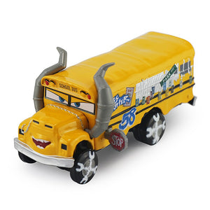 Disney Pixar Cars 2 3 Toys Lightning McQueen Jackson Storm Mack Uncle Truck 1:55 Diecast Model Car Toy Children Christmas Gift