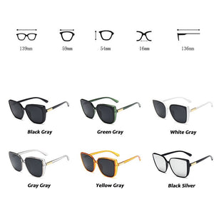 RBROVO Cateye lunettes De soleil design femmes 2020 haute qualité rétro lunettes De soleil femmes lunettes carrées femmes/hommes luxe Oculos De Sol