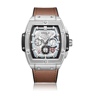 Montre de Sport de luxe pour hommes ONOLA mode quartz horloge grand visage montre-bracelet montres décontractées hommes relogio masculino