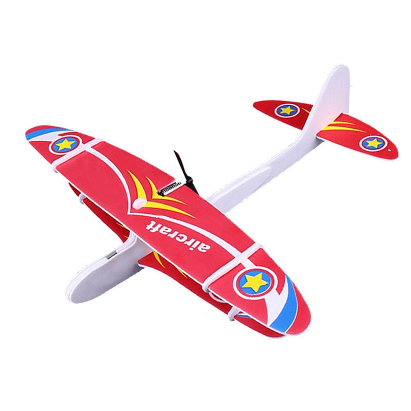 Nouvelle main électrique jetant planeur avion parc extérieur EPP mousse électrique planeur avion volant jouets pour enfants modèle d'avion