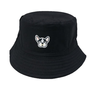 Unisex Embroidered Alien Foldable Bucket Hat Beach Sun Hat Street Headwear Fisherman Outdoor Cap Men and Woman Hat