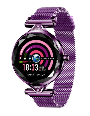 Lady Smart Watches Fashion Women Watch Heart Rate Monitor Fitness Tracker Women Smartwatch Bluetooth Waterproof Smart Bracelet