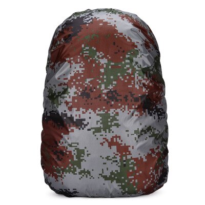 45L Nylon Adult Outdoor Hiking Backpack Rain Cover Shoulder Bag Backpack Raincoat Waterproof Dust Cover for Camping Hiking