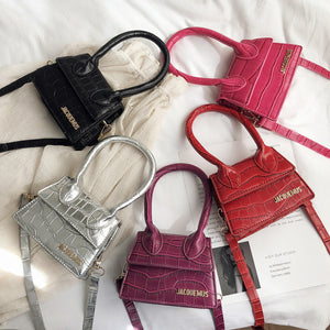 Jacquemus Mini Purses and Handbags for Women 2020 Crossbody Bag Famous Brand Totes Luxury Designer Hand Bags crocodile pattern