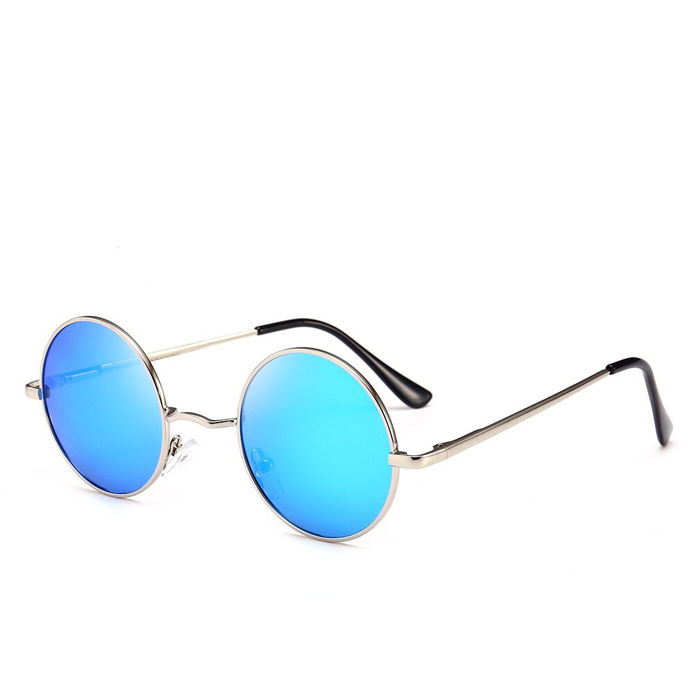 Sunglasses Classic Brand Design Men Women Metal Round