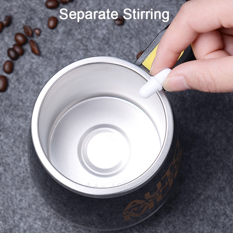 New Automatic Self Stirring Magnetic Mug Creative 304 Stainless Steel Coffee Milk Mixing Cup Blender Smart Mixer Thermal Cup
