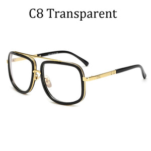 NEW luxury Avengers Tony Stark Style for women Sunglasses Men Square Brand Design Sun Glasses Oculos Retro male iron Man
