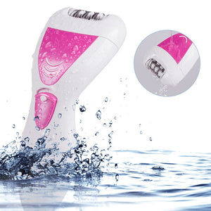 Surker New Products 4-in-1 Rechargeable Foot Grinder Electric WOMEN'S Shaver Multi-functional Epilator Hair Pedicure Device