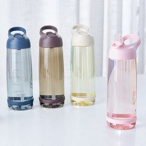 Outdoor Water Bottle with Straw