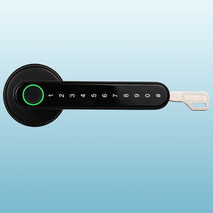 HAISUNY Tuya APP Bluetooth WiFi Indoor Smart Door Lock Biometric Fingerprint Lock Password Key Unlock Electronic Digital Lock