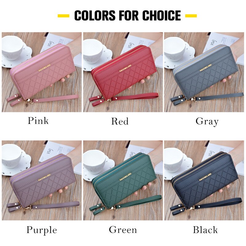 Long Women's Wallet Purses Tassel Coin Purse Card Holder