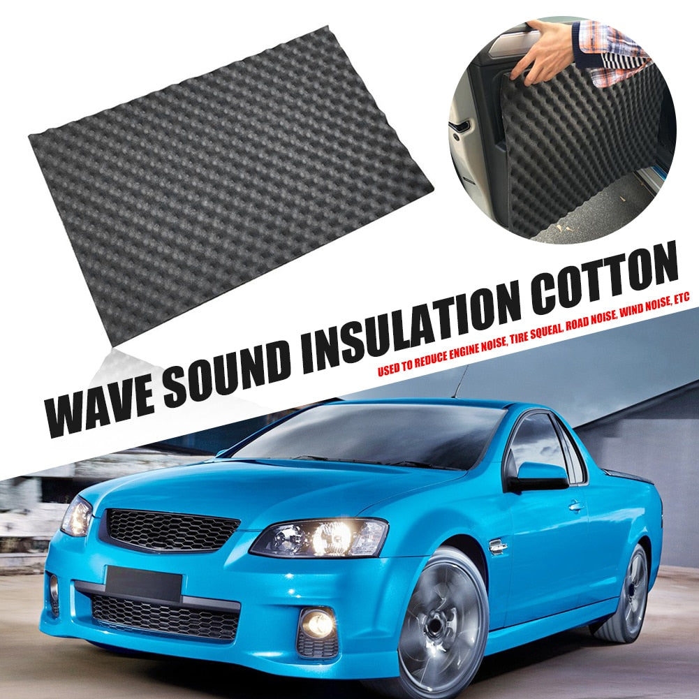 50x80cm 18mm Thick Car Sound Deadening Mat 20x31 inch Automotive Noise Insulation Sound Proofing Foam Autos Accessories