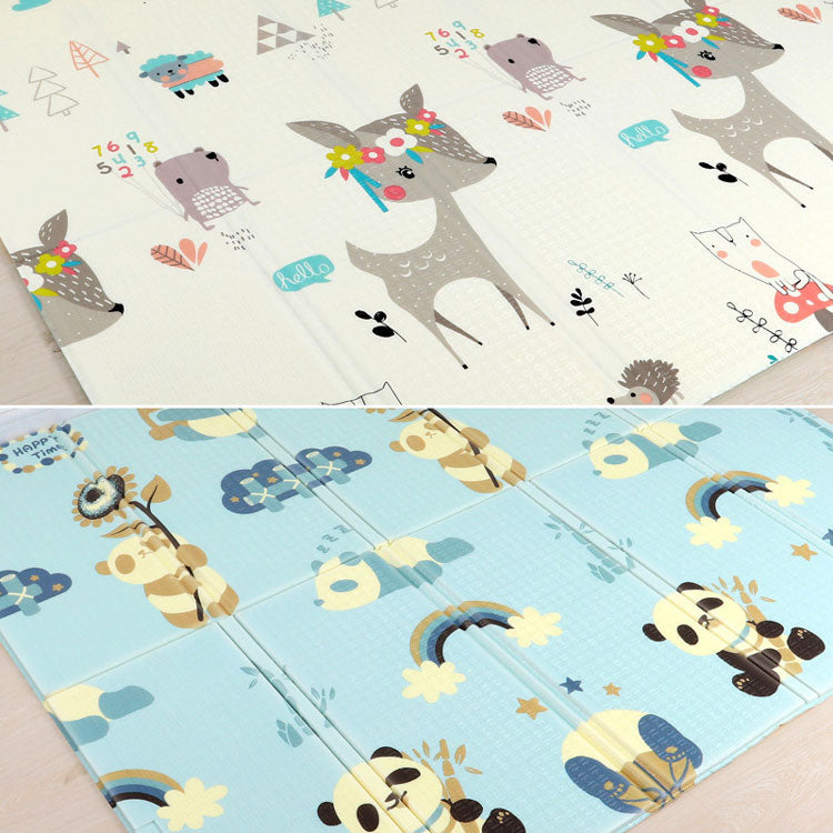 Hipac 200*180cm Baby Play Mat Xpe Foldable With Bag Educational Children's Carpet Kids Rug Activitys Games Toys for Fence Track