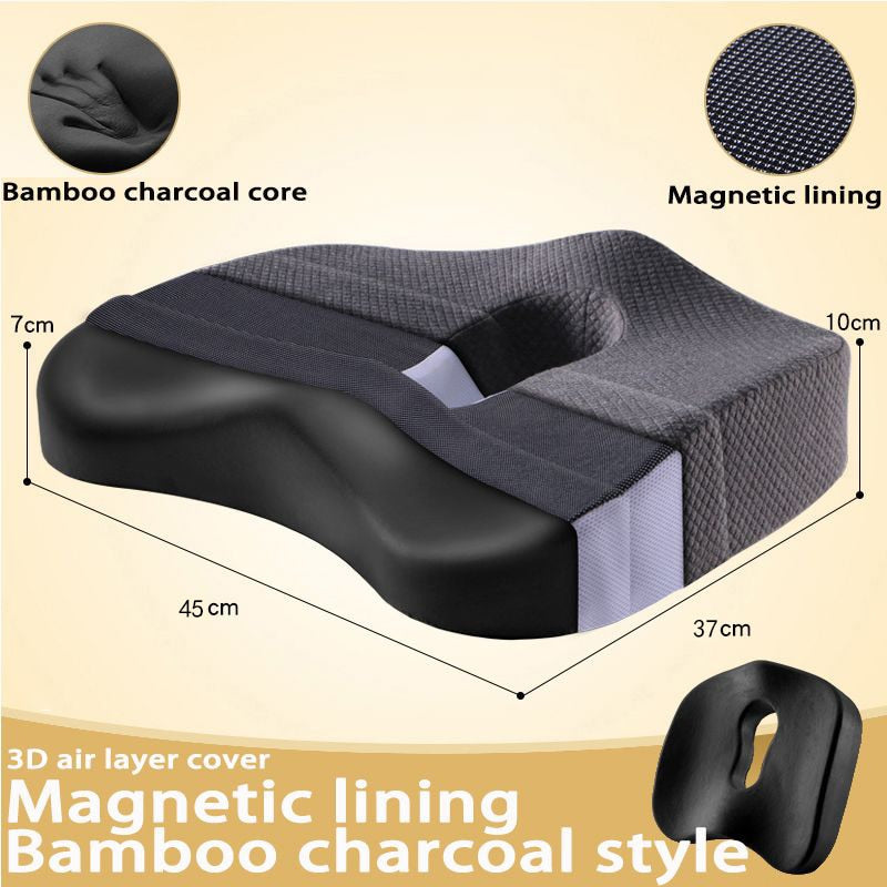 Memory Foam Seat Cushion Orthopedic Pillow Coccyx Office Chair Cushion Support Waist Back Cushion Car Seat Hip massage Pad Sets