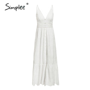 Simple elegant yellow V-neck women's dress spaghetti strap female ruffle cotton dress Summer beach style ladies midi dresses