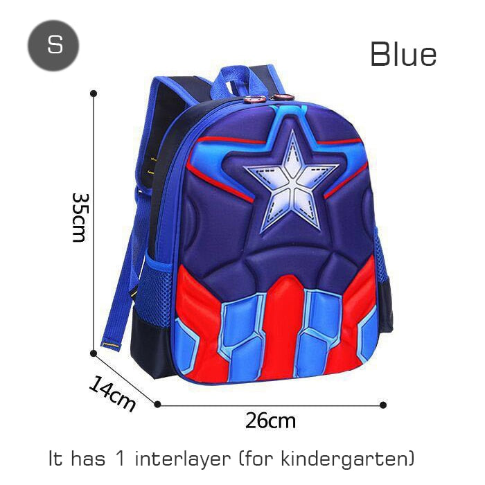 Crossten 3D spider design Waterproof Children's backpack boys girls Primary school Kindergarten Infantil Kids backpack Mochila