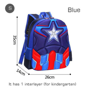 Crossten 3D spider design Waterproof Children's backpack boys girls Primary school Kindergarten Infantil Kids backpack Mochila