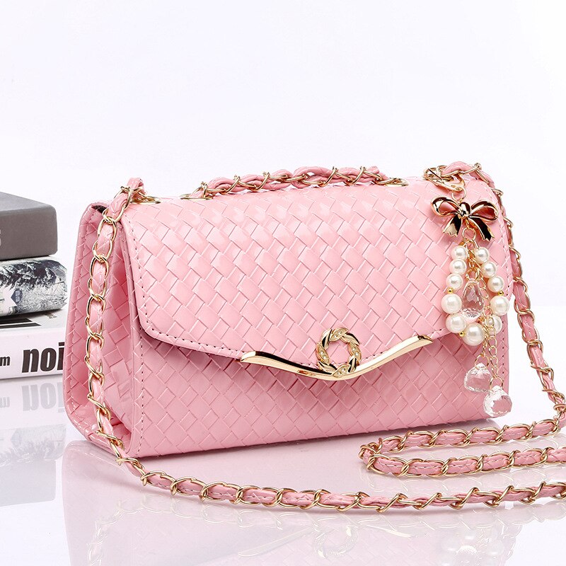 Gykz Satchel Handbag for Women Small Shoulder and Crossbody Chain Bag Luxury Designer Flap 2020 New Pu Korean High Quality Cheap