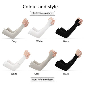 1 paires bras manches été soleil UV Protection main couverture refroidissement plus chaud course pêche cyclisme Ski Golf bras couverture pour hommes femmes