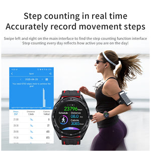 LEMFO Smart Watch Men IP67 Waterproof Heart Rate Blood Pressure Monitoring 2020 smart watches for Android IOS