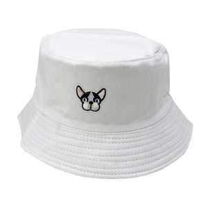 Unisex Embroidered Alien Foldable Bucket Hat Beach Sun Hat Street Headwear Fisherman Outdoor Cap Men and Woman Hat