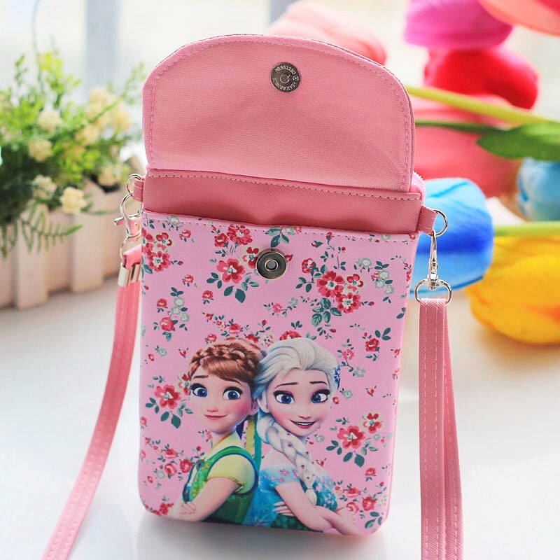 Disney Frozen 2 Elsa Anna Cartoon Princess Messenger Cute Bag Hot Toys Christmas New Year Gift for Children