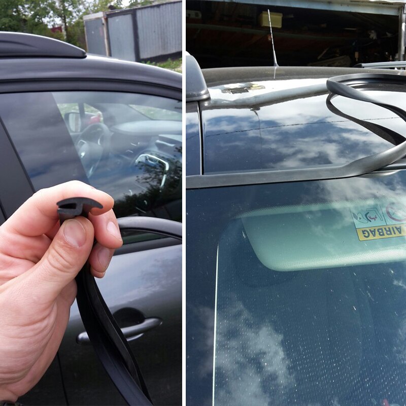 Ageing Rubber Seal Strips Under Windshield Panel For Audi A3 8P 8V Q5 Q7 A4 B5 B8 B6 B7 A5 A6 C5 C6 C4 Peugeot 206 307 407 301