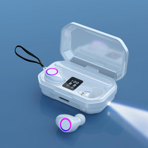 9D Noise Cancelling Wireless Headphones Bluetooth Sport Earphone Bluetooth 3300mah Touch Control Headphones Bluetooth Waterproof