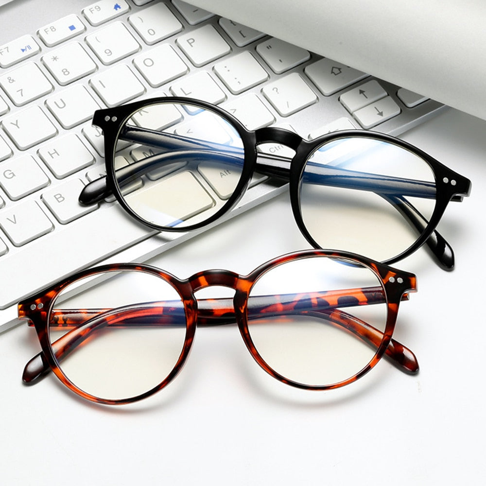 Vintage Retro Round Eye Blue Light Blocking Glasses Women Men Optical Spectacles Frames Eyewear Unisex Computer glasses Frame