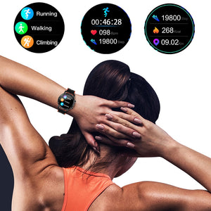 SENBONO 2020 Men Women Smart Watch Long Battery Life Waterproof IP68 HR/BP Fitness Tracker S30 smartwatch for IOS Android