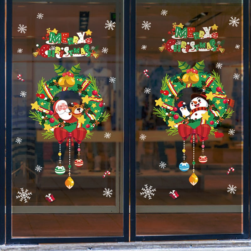 Merry Christmas Window stickers