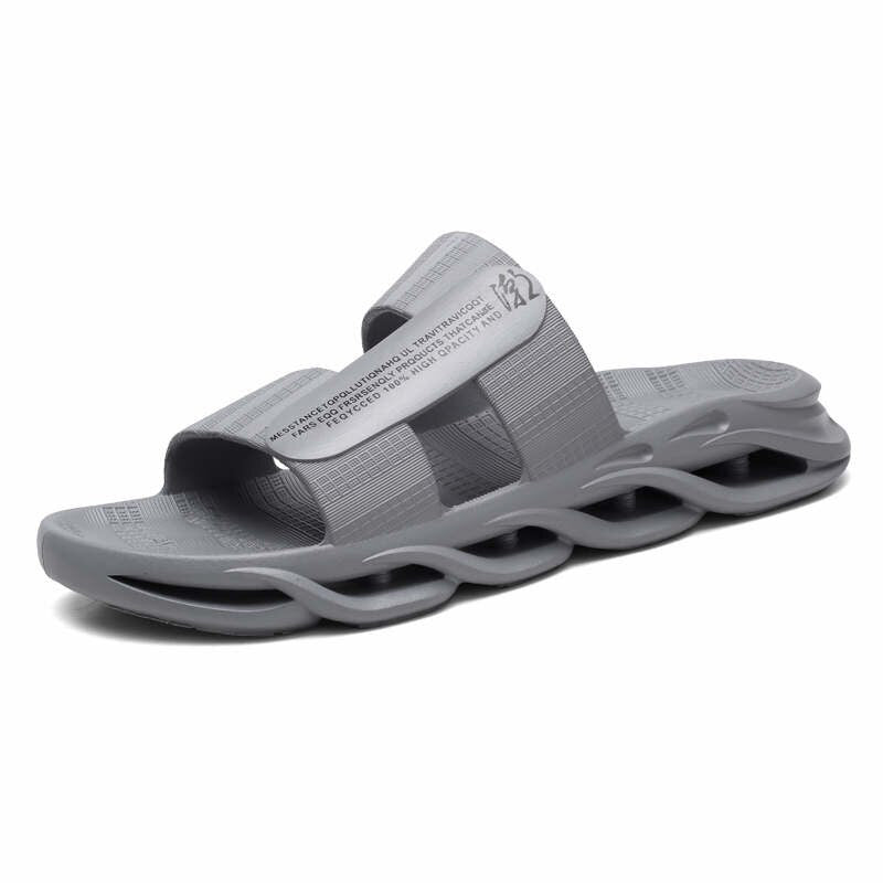 Summer Men Shoes Male Home Indoor Bathroom Slippers Lightweight Men's Slippers Teenager Black Beach Sandals Comfort Man Shoe L13