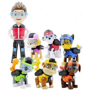 Pat' patrouille chien jouet complet centre de commande avion sauvetage véhicule tracker Ryd Patrula Canina mobile poupée enfant jouet cadeau