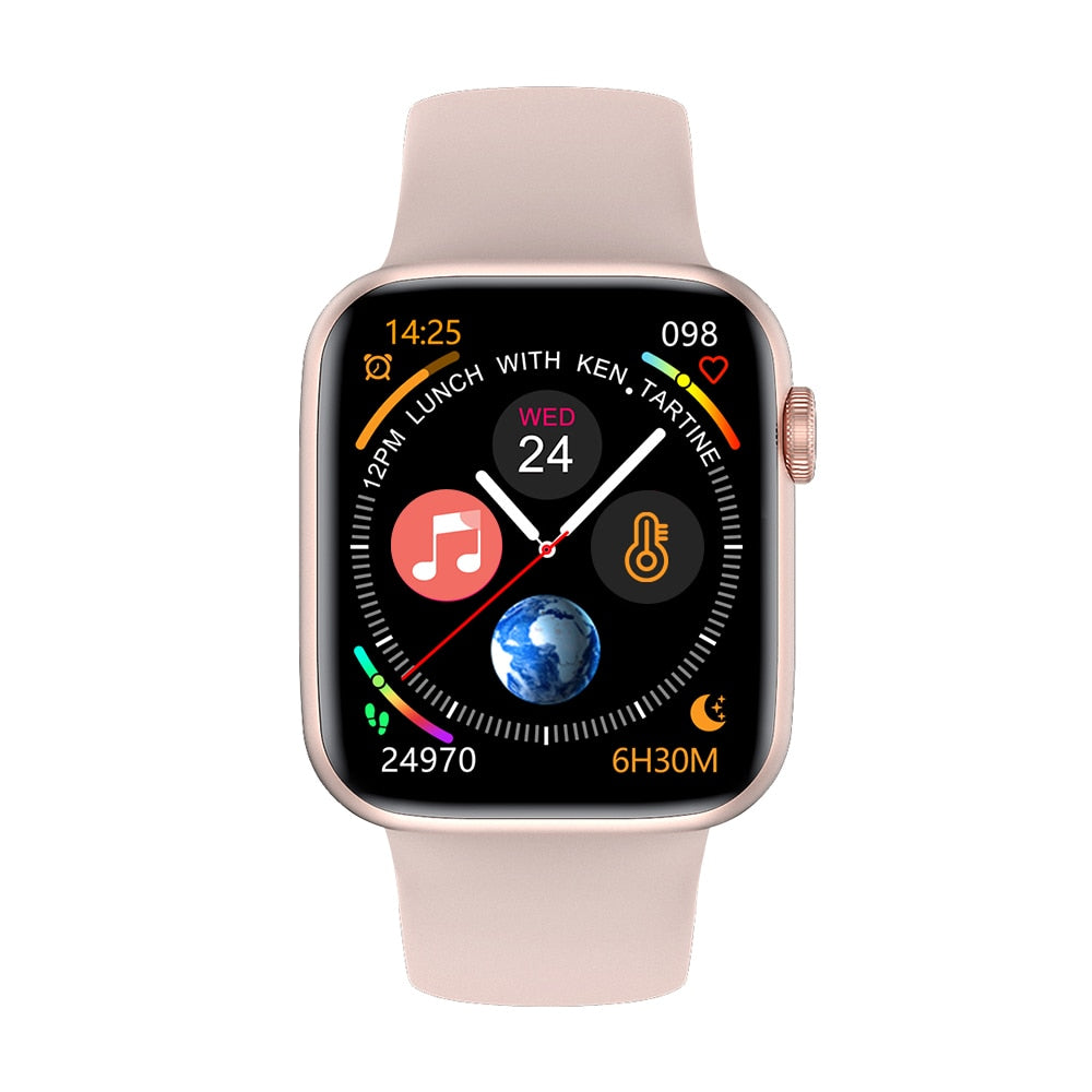 Zurexa W26 Smart Watch Men Women Heart Rate Monitor Blood Pressure Smartwatch IP68 Thermometer ECG Smart Watches Bluetooth Call