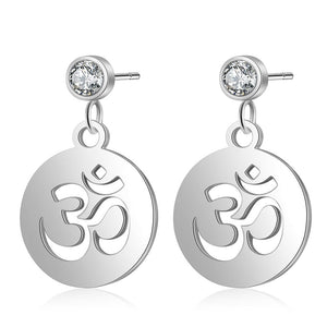 Vni and Mia 100% Stainless Steel Boho Lotus Dream Catcher Earring For Women Wholesale Fashion Bohemia Jewelry Dropshipping