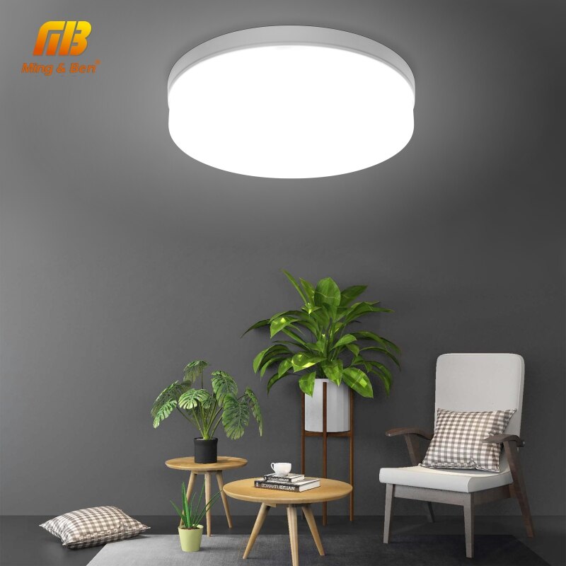 LED panneau lampe LED plafonnier 48W 36W 24W 18W 13W 9W 6W vers le bas de la lumière monté en Surface ca 85-265V lampe moderne pour l'éclairage à la maison