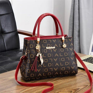 Artificial leather Women's Bags Luxury Shoulder Messenger Bag Crossbody For Women big capacity letter printing wild Ladies bags