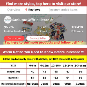 Sanlutoz Summer Baby Boys Bodysuits Cotton Baby Clothes Solid Color Fashion Short Sleeve Infants Clothing Casual