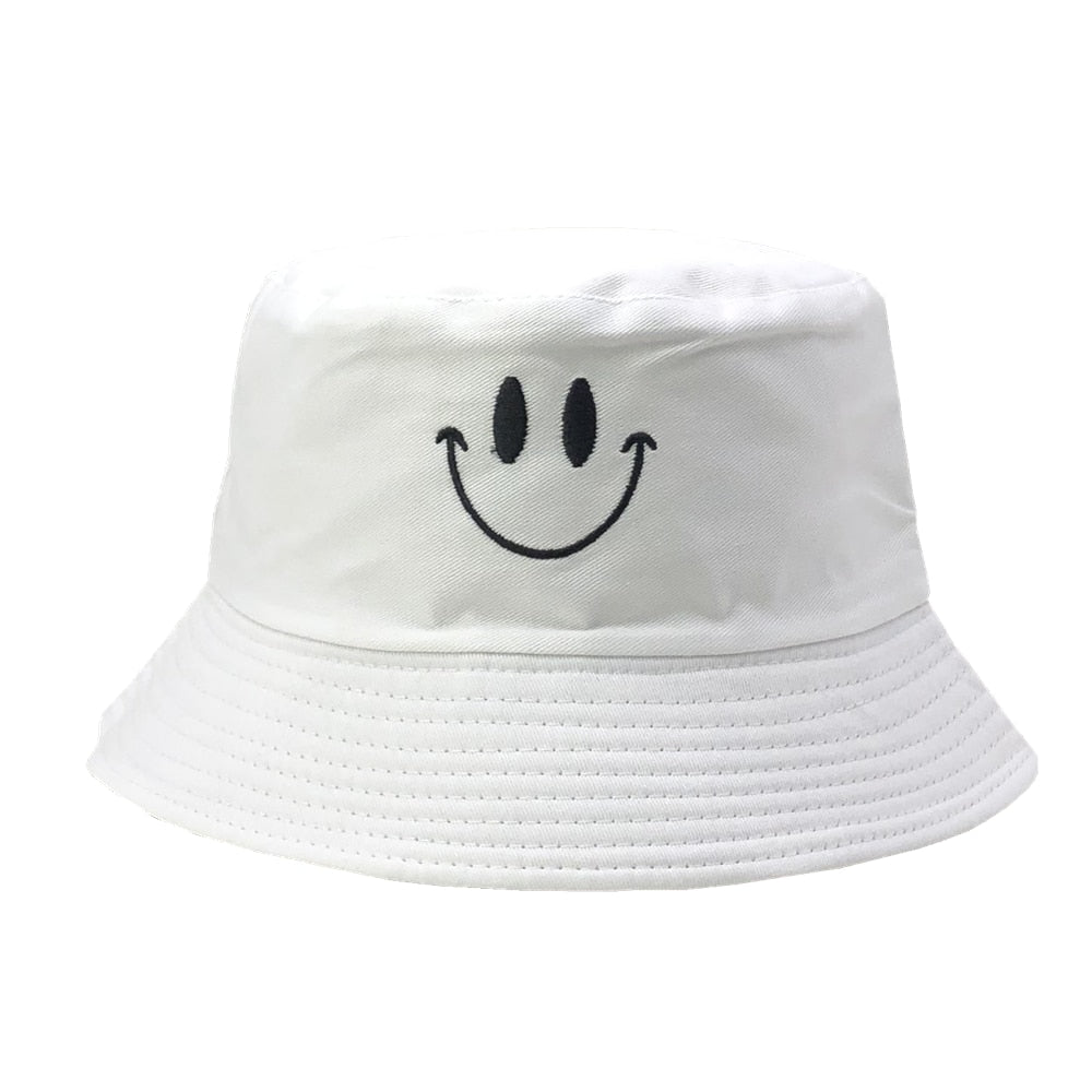 Unisex Embroidered Alien Foldable Bucket Hat Beach Sun Hat Street Headwear Fisherman Outdoor Cap Men and Woman Hat