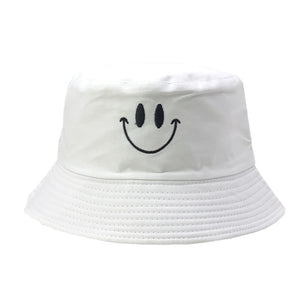 Unisex Embroidered Alien Foldable Bucket Hat Beach Sun Hat Street Headwear Fisherman Outdoor Cap Men and Woman Hat
