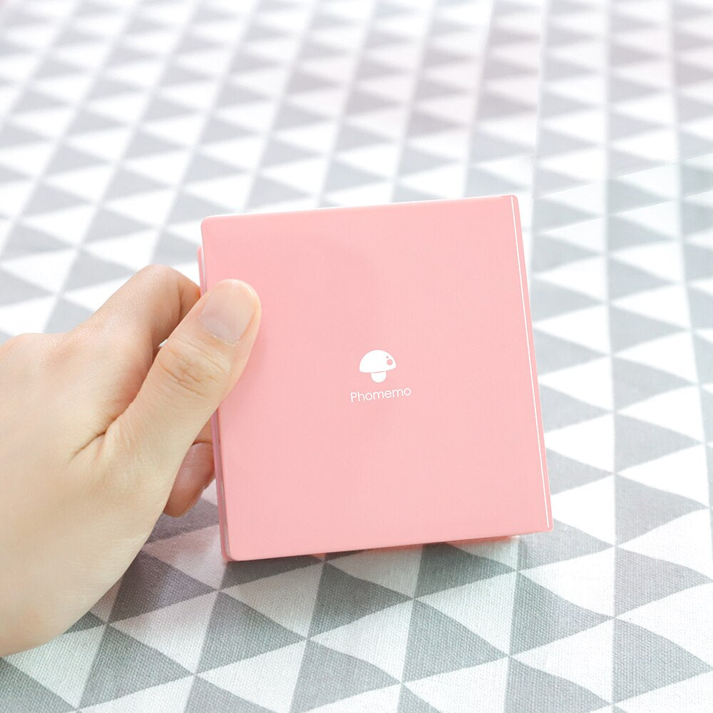 Phomemo Portable M02 Label Printer Wireless Bluetooth Thermal Sticker Pocket Mini Handheld Photo Printer Android IOS Printers